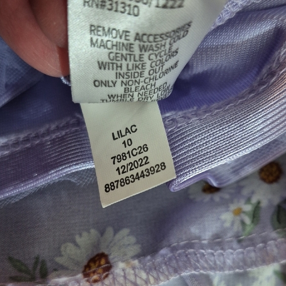 Knitworks White and Cream Sleeveless Sundress Casual - Picture 8 of 8